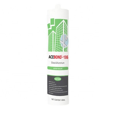 Acebond 186 Series Acetic Silicone Sealant Used For Windows Doors Glass Aquariums.